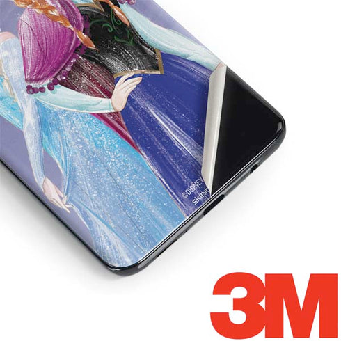 Disney Frozen Elsa and Anna Sisters Art Galaxy S9 Skin